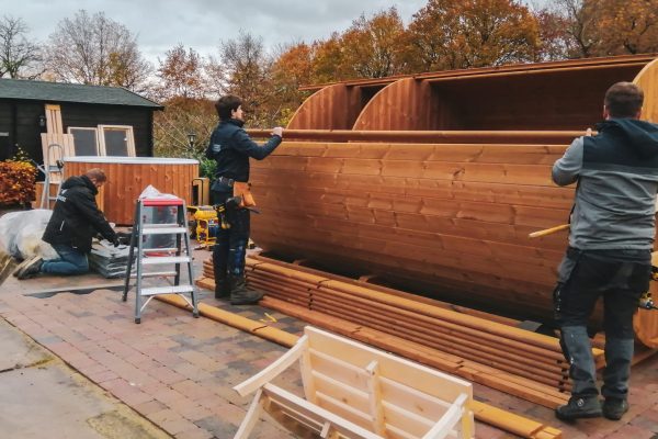 Een sauna zelf bouwen